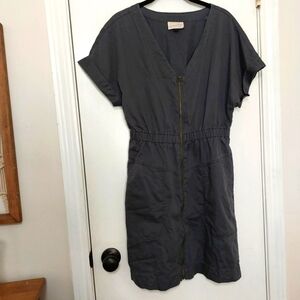 Utility dress dark charcoal small universal thread